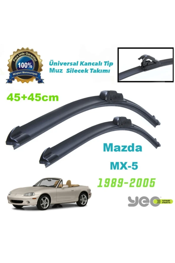 Mazda Mx-5 Aeroflex Muz Silecek Takımı