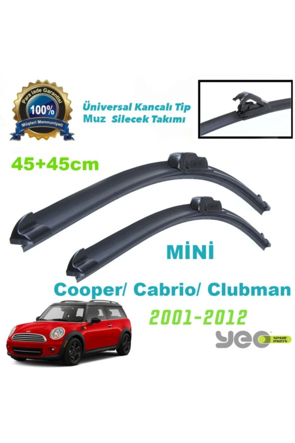 Mini Cooper Aeroflex Muz Silecek Takımı