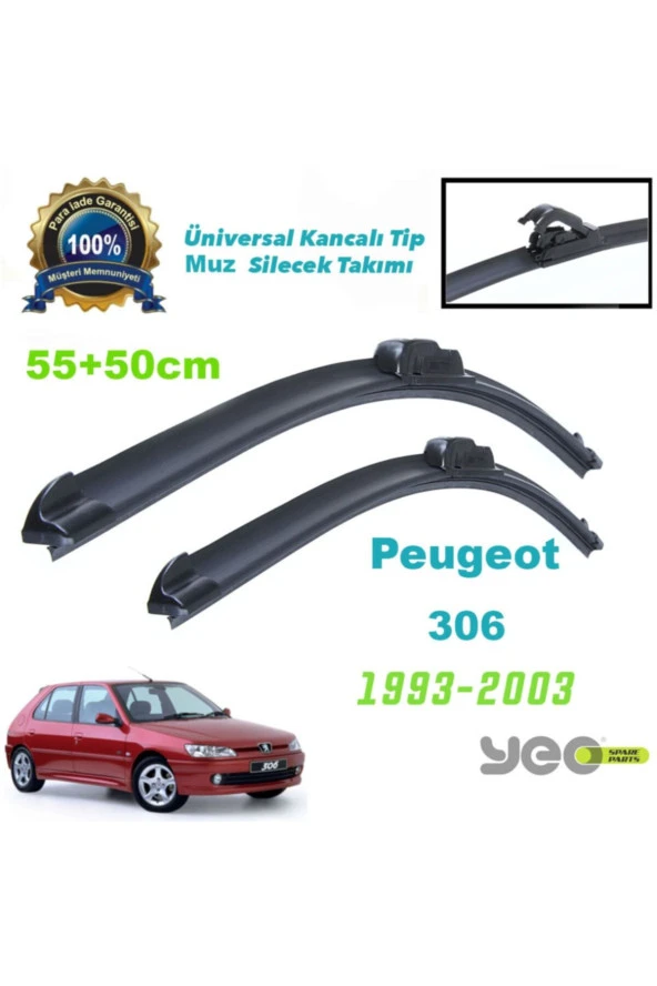 Peugeot 306 Aeroflex Muz Silecek Takımı