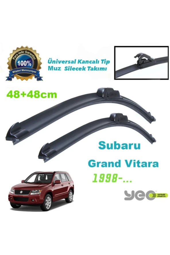 Suzuki Grand Vitara Aeroflex Muz Silecek Takımı