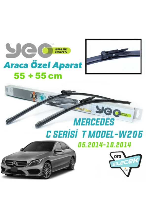 Mercedes C Serisi T-model Silecek Takımı 2014