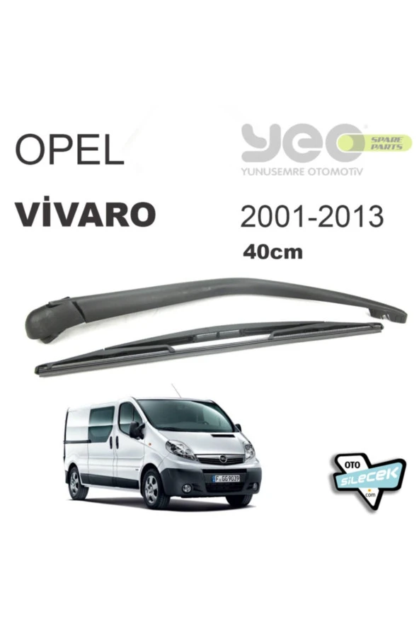 Opel Vivaro Arka Silecek Kolu Ve Süpürgesi 2001-2013