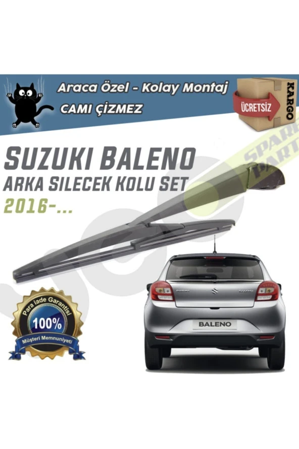 Suzuki Baleno Arka Silecek Kolu Set 2016-..