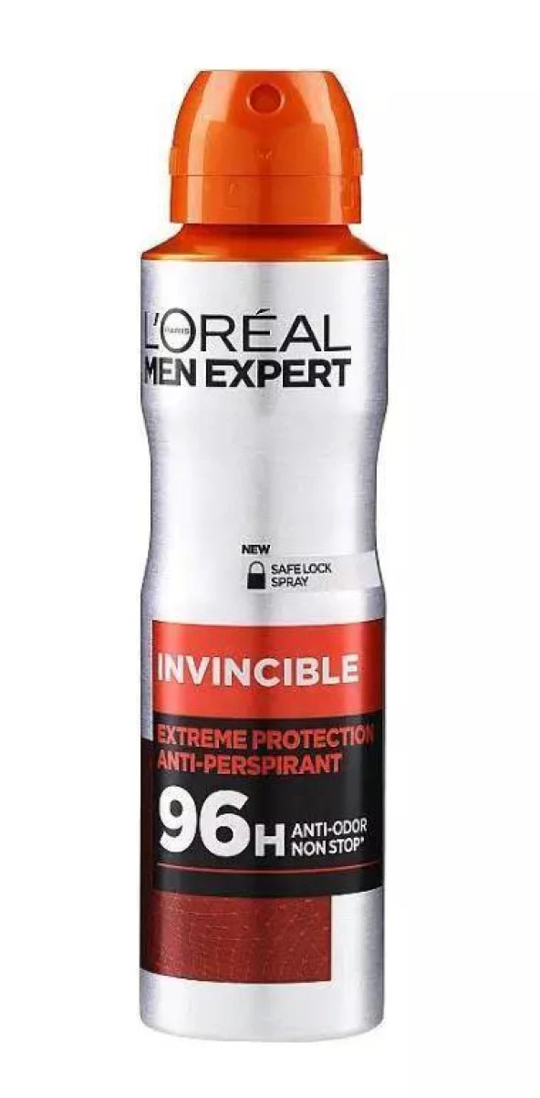 Loreal Paris Men Expert Invincible Anti-Perspirant Erkek Deodorant 150 ml