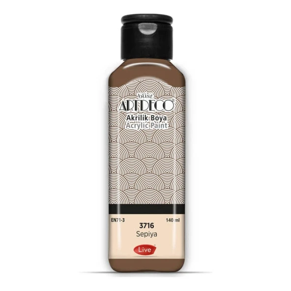 Artdeco Akrilik Boya 140 ml 3716 SEPYA