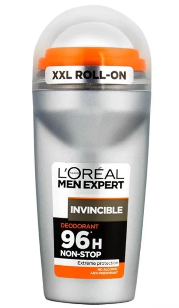 Loreal Paris Men Expert Invincible Anti-Perspirant Erkek Roll-On Deodorant 50 ml