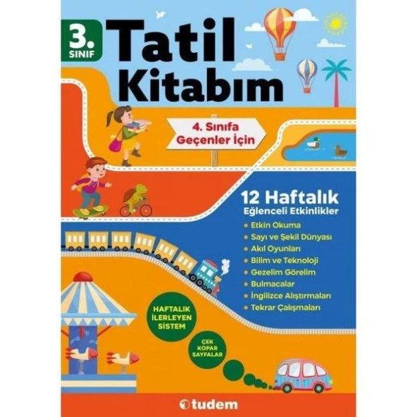 3. Sınıf Tatil Kitabım Tudem Yayınları