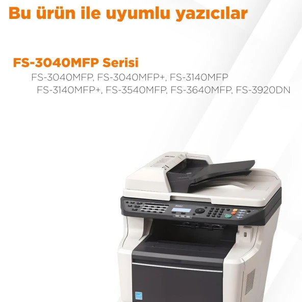 Kyocera FS-3140MFP+ Muadil Toner 2'li Paket - 3
