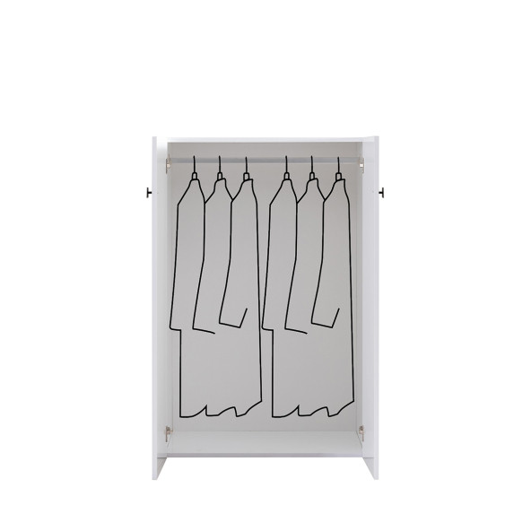 Setay White Ranza Dolap Karyola , 90x190 cm - 3