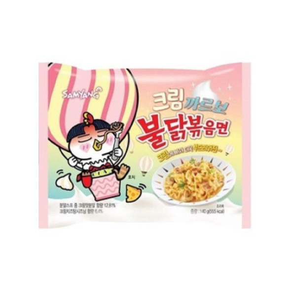 SAMYANG Buldak Carbo Cream Ramen Noodle 130 gr