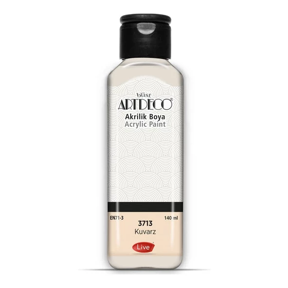Artdeco Akrilik Boya 140 ml 3713 KUVARS