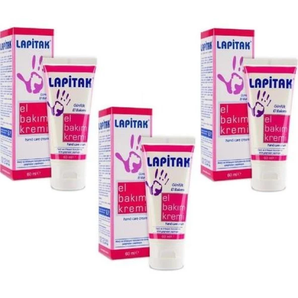 Lapitak El Bakım Kremi 60 Ml 3'Lü PAKET