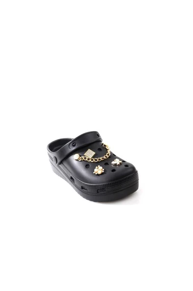 Papuçcity Apella E-800 Orto pedik Yüksek Taban Hastane Plaj Kadın Taşlı Eva Terlik - 11