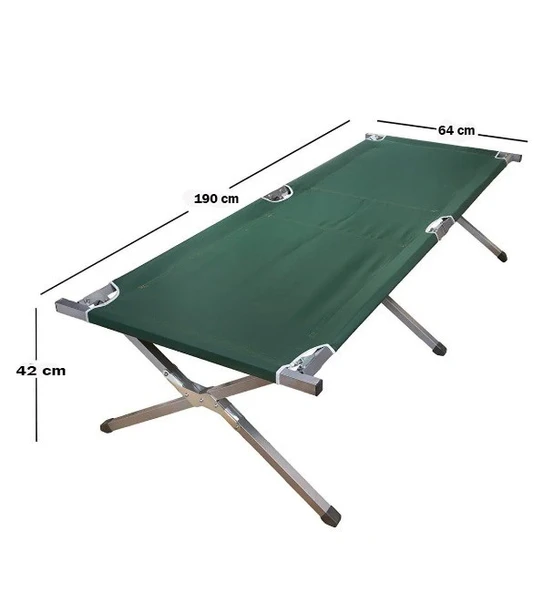 Katlanabilir Taşıma Çantalı Kampet Şezlong - Resim 4