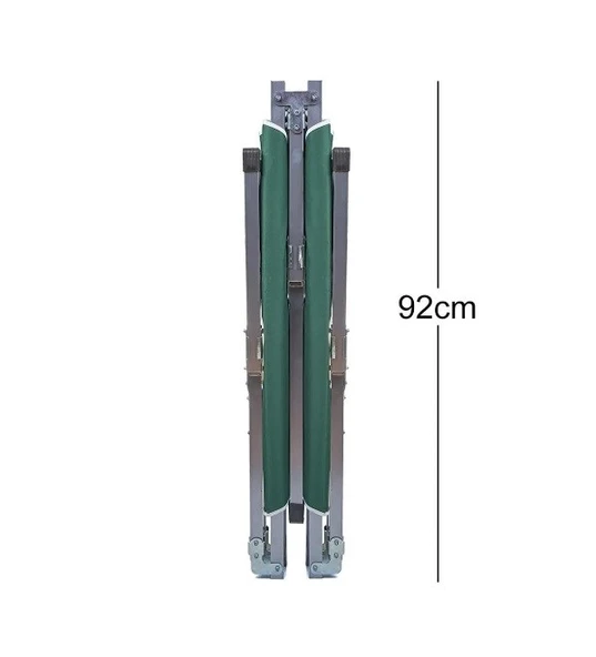 Katlanabilir Taşıma Çantalı Kampet Şezlong - Resim 5