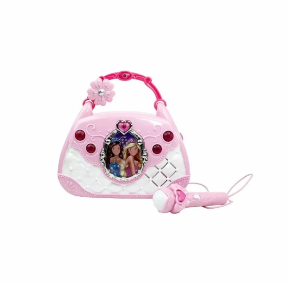 Mikrofonlu Mp3 Çalar Parti Müzikleri El Çantası Fabbatoys - 2