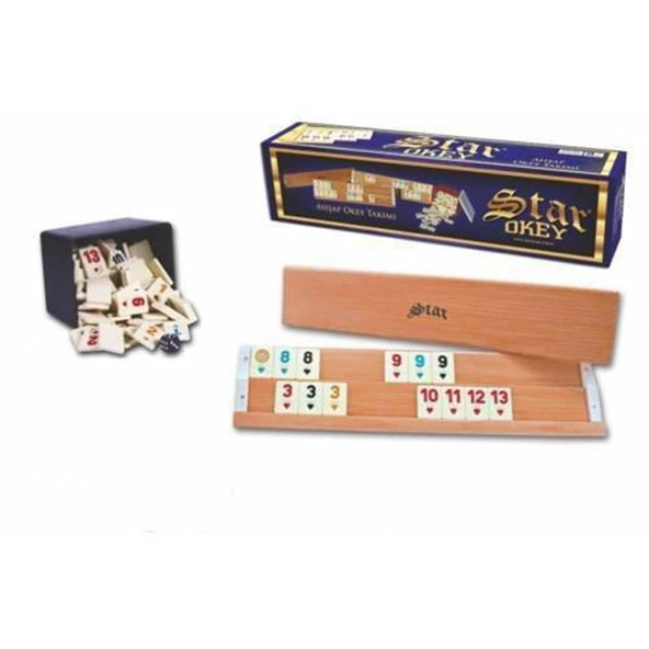 Ağaç Okey Takımı - 1