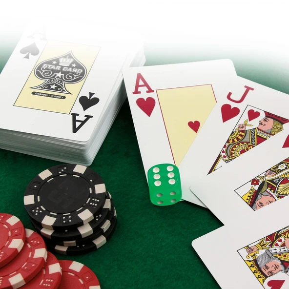 Premium Poker Seti Özel Üretim Elit Seri Kaliteli 100 Çipli - 2
