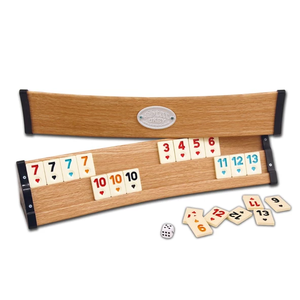 101 Oval Ahşap Okey Takımı 1010839 - 2