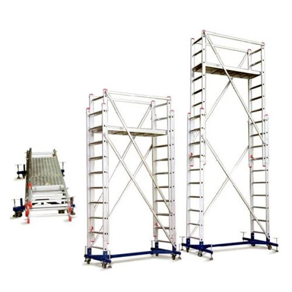 ALÜMİNYUM İSKELE 2*2=4 MT (TELES.01) - Resim 2