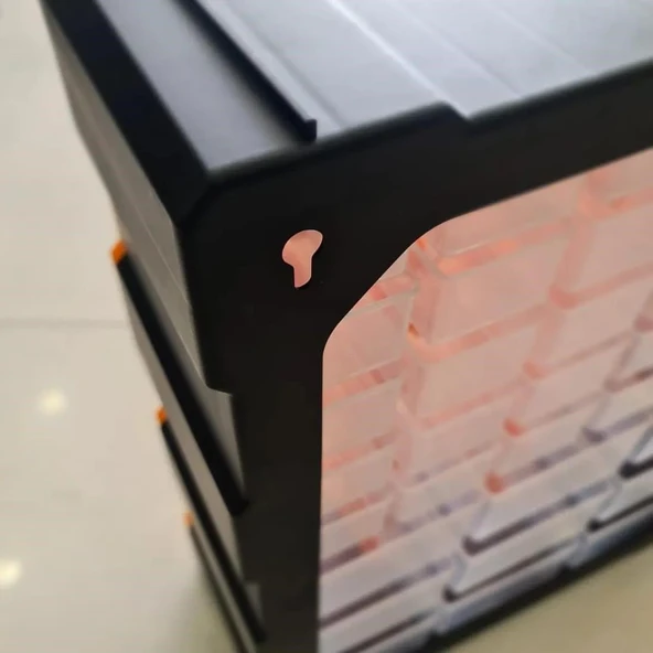 40’lı Yatay Monoblok Çekmece Seti 497 X 157 X 250h Mmasr-6003 - Resim 6