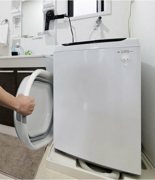 Organizer Katlanabilir Xl Boy Çamaşır Sepeti Oyuncak Sepeti 37 litre - Resim 2