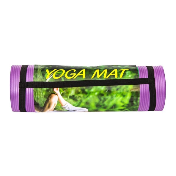 15MM-MR Pilates Matı 15 mm Silikon - Mor - 2