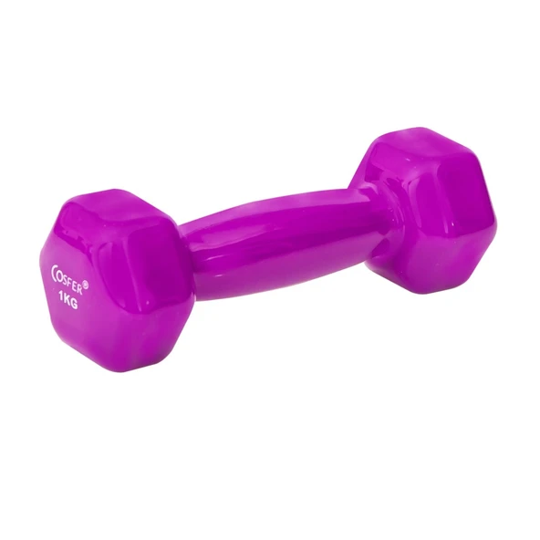 Pvc Mor Demir Dambıl 1 kg Csf-9082-1