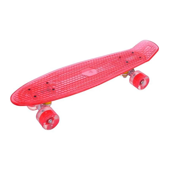 22 inç Ledli Şarjlı Led Işıklı 1. Sınıf 80 kg Taşıma Kapasitesi Kaykay - 3