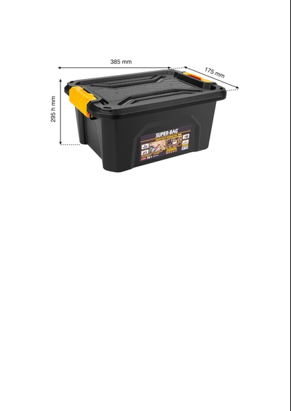 Kamp Malzemeleri Düzenleyici Organizer 4'lü Set 38,5x29,5x17,5 Cm - 5