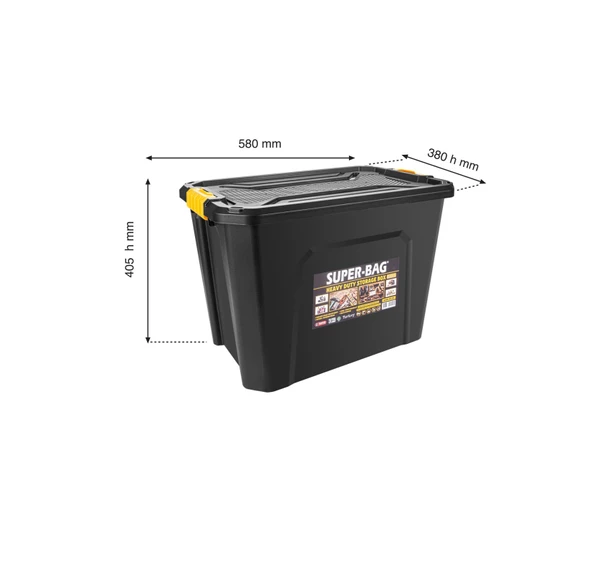 Kamp Malzemeleri Düzenleyici Derin Organizer Set 60 Litre X 4 Adet - 3