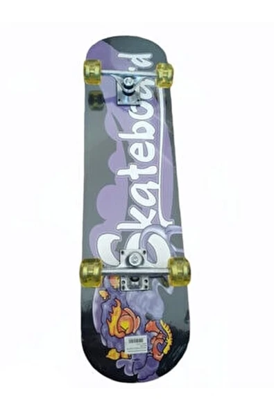 Zımparalı Ahşap Kaykay Silikon Teker 80 Cm - 3