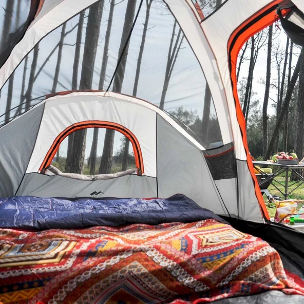 Mobihome Domehike 6 Kişilik Otomatik Çadır-Gri - 3