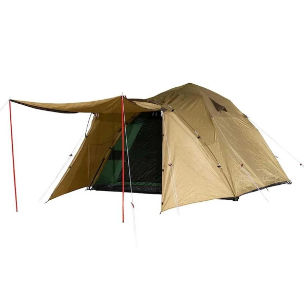 GoGoNature D6 Otomatik Çadır-BEJ YEŞİL - 4