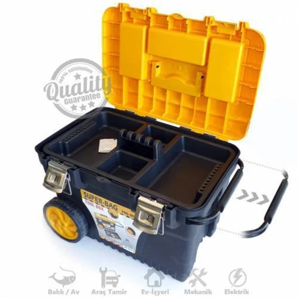 Asrın Süper Bag Tekerlekli Takım Çantası - Resim 3