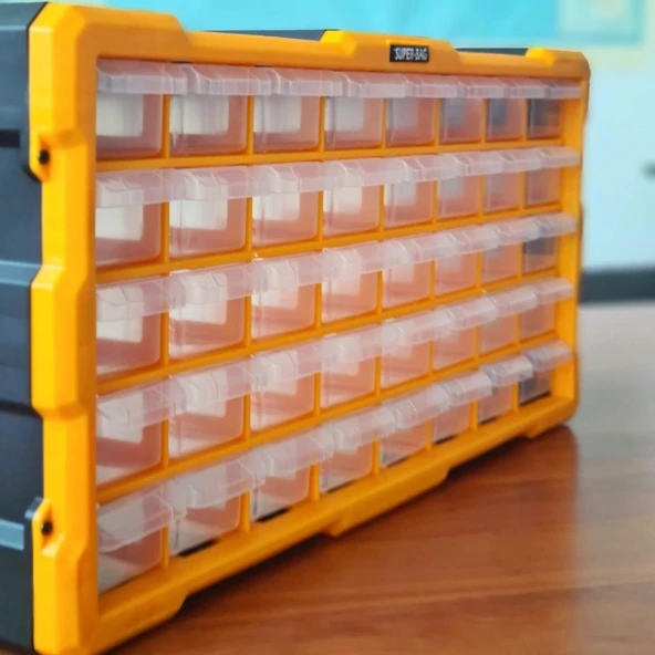 Organizer Seti Yatay Çekmece Seti 40 Lı Asr-6003 - 2