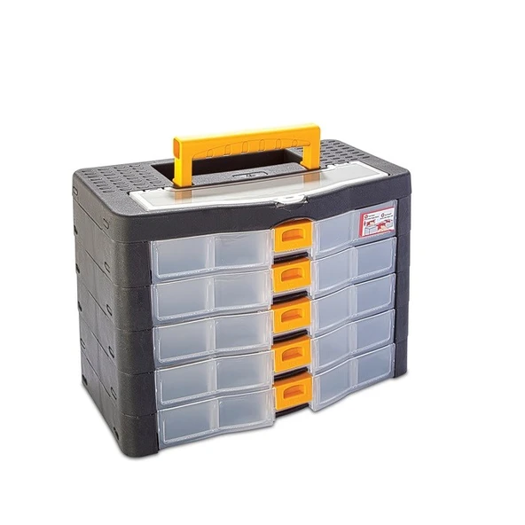 Bag Moduler Çekmece 5 Katlı Asr-2071 Saplı Takım Çantası