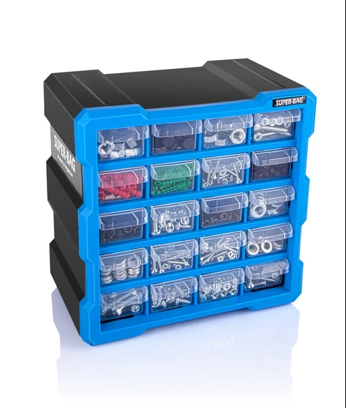 20 Bölmeli Monoblok Çekmeceli Organizer