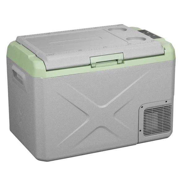 Madrid Kompresörlü Buzdolabı 40 Litre-gri-yeşil ürün görseli