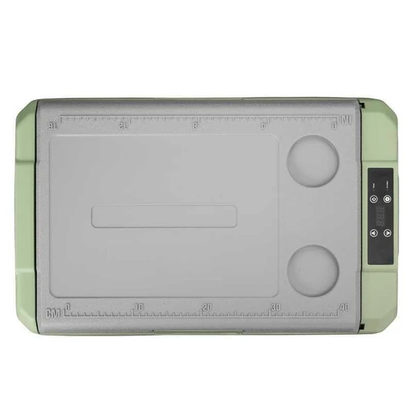 Madrid Kompresörlü Buzdolabı 40 Litre-gri-yeşil - Resim 5