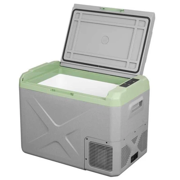 Madrid Kompresörlü Buzdolabı 40 Litre-gri-yeşil - Resim 3