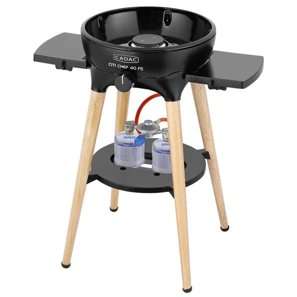 Citi Chef 40 Fs Siyah 40cm Portatif Gazlı Barbekü - 4
