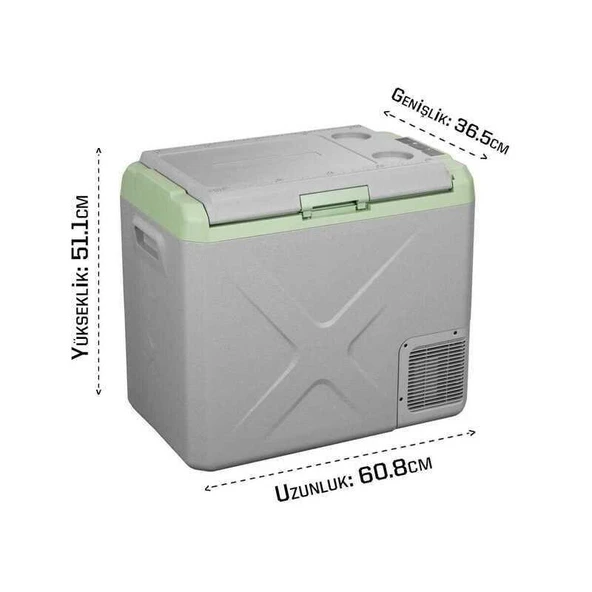 Viyana Kompresörlü Buzdolabı 50 Litre - 7