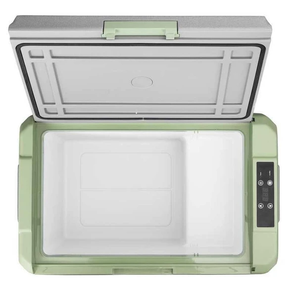 Madrid Kompresörlü Buzdolabı 40 Litre-gri-yeşil - Resim 4