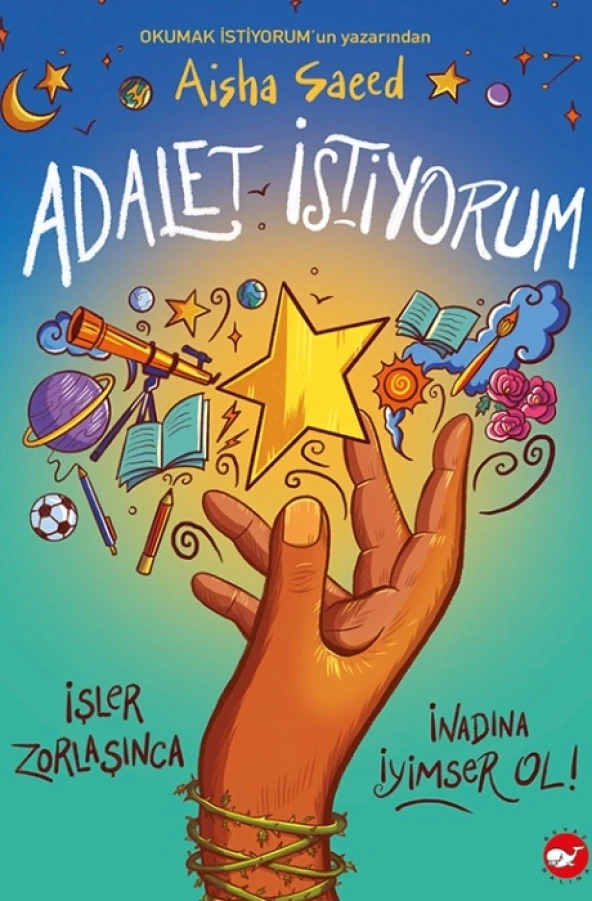ADALET İSTİYORUM  AİSHA SAEED  BEYAZ BALİNA