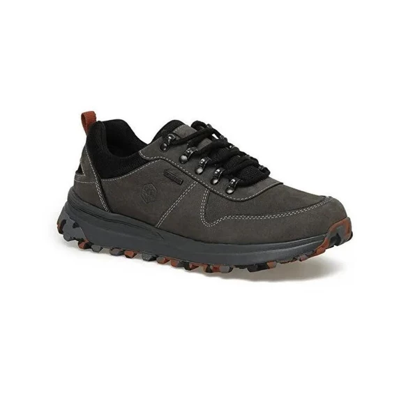 LUMBERJACK CITRO ASFALT HAKİKİ DERİ SNEAKER