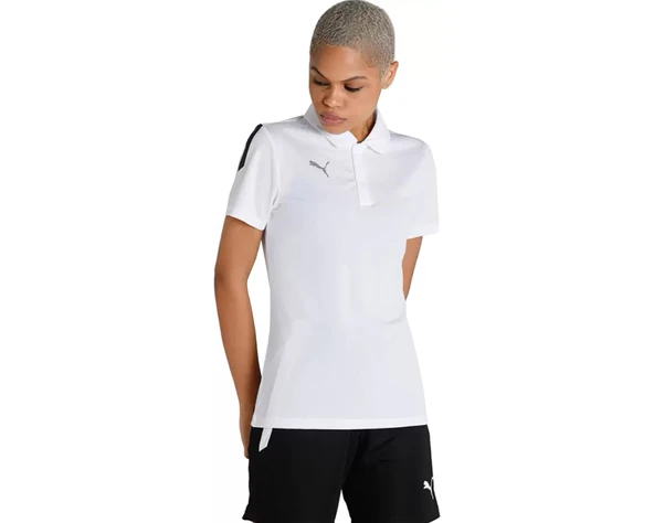 Puma 657408 Teamliga Sideline W Polo Yaka T-Shirt Dry-Cell Kadın Tişört - Resim 11