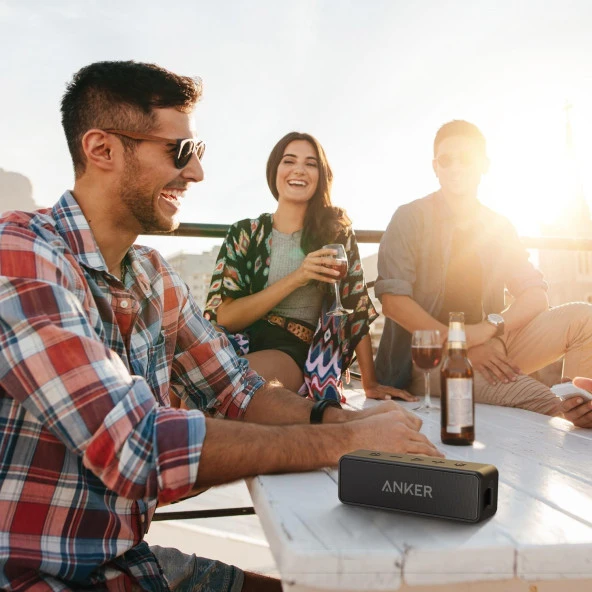 Anker SoundCore 2 Bluetooth Hoparlör Siyah - 7
