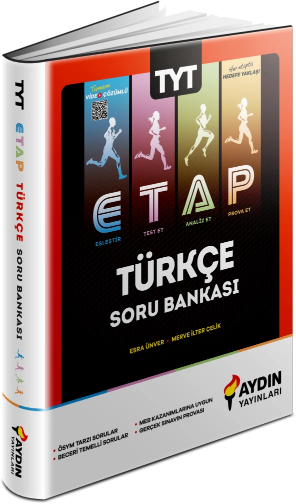 Aydın Yayınları Etap TYT Türkçe Soru Bankası
