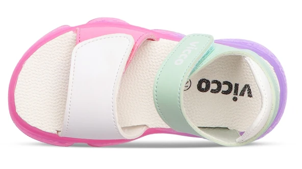 Vicco Laura Ortopedik Işıklı Çocuk Sandalet - 3